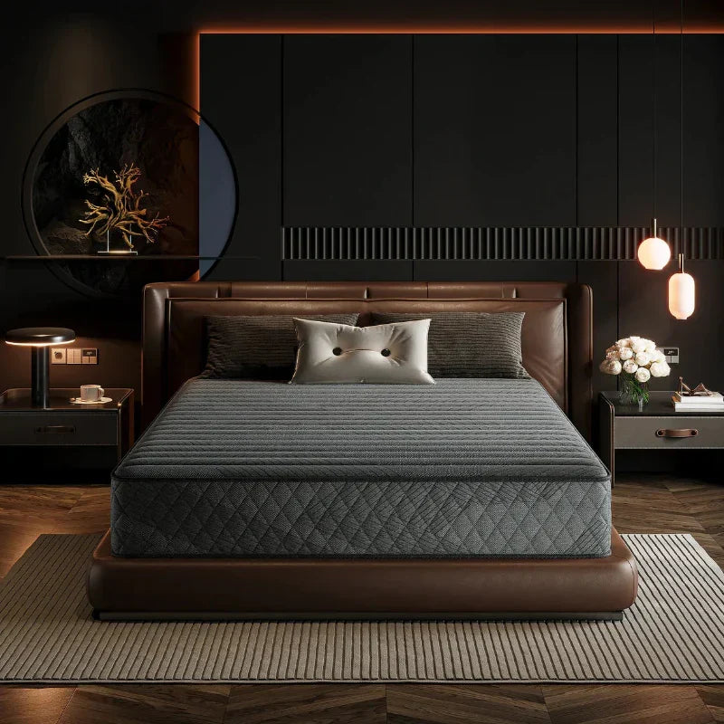 Premium Memory Foam Hybrid Mattress Cooling and Breathable - 10 Inches