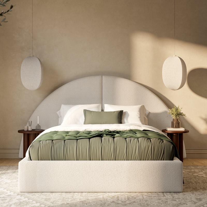 Kulyu Arch Luxuruios Upholsherd Bed