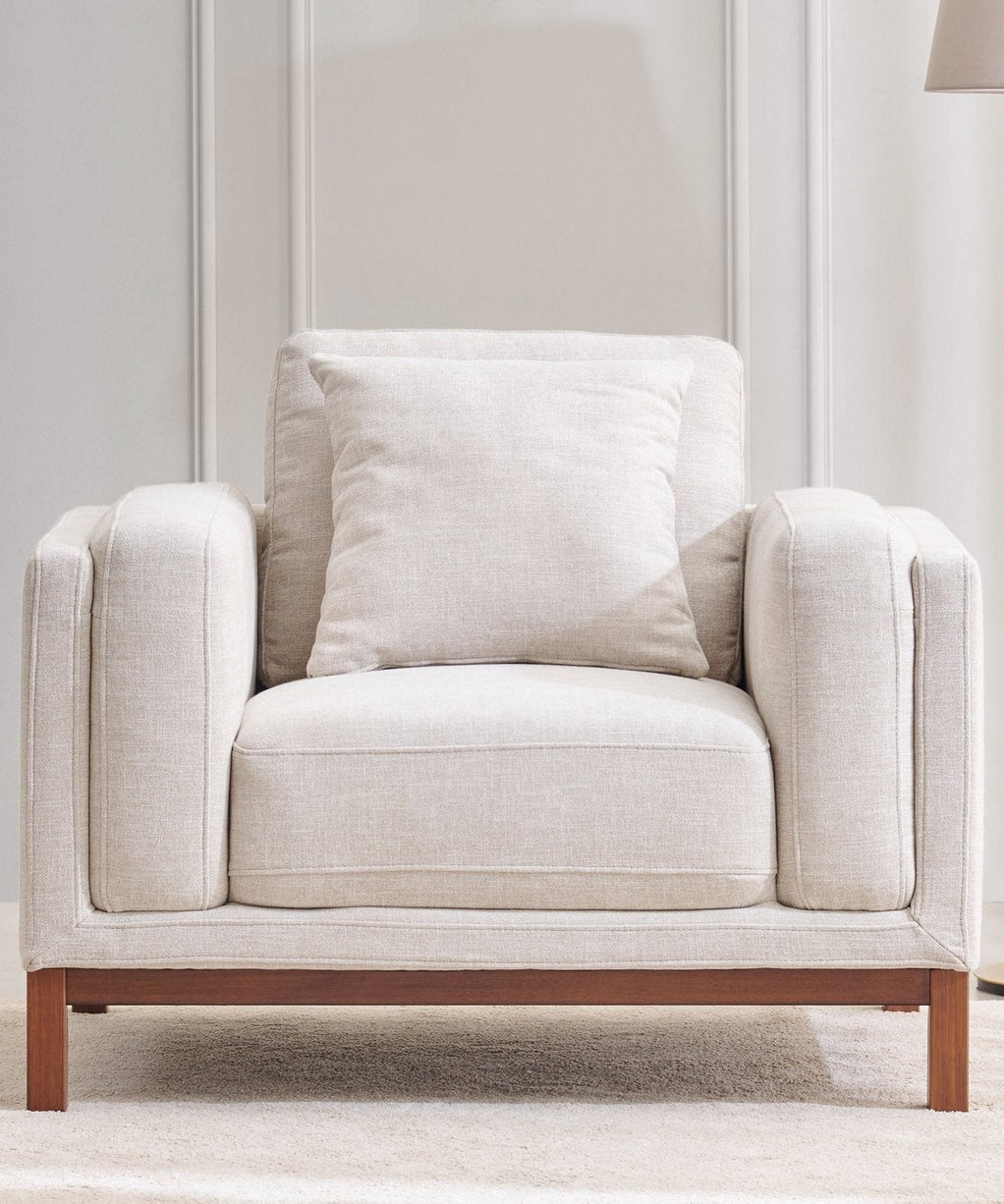 Dubai Pro Luxury Mid-Century Sofa In Cotton