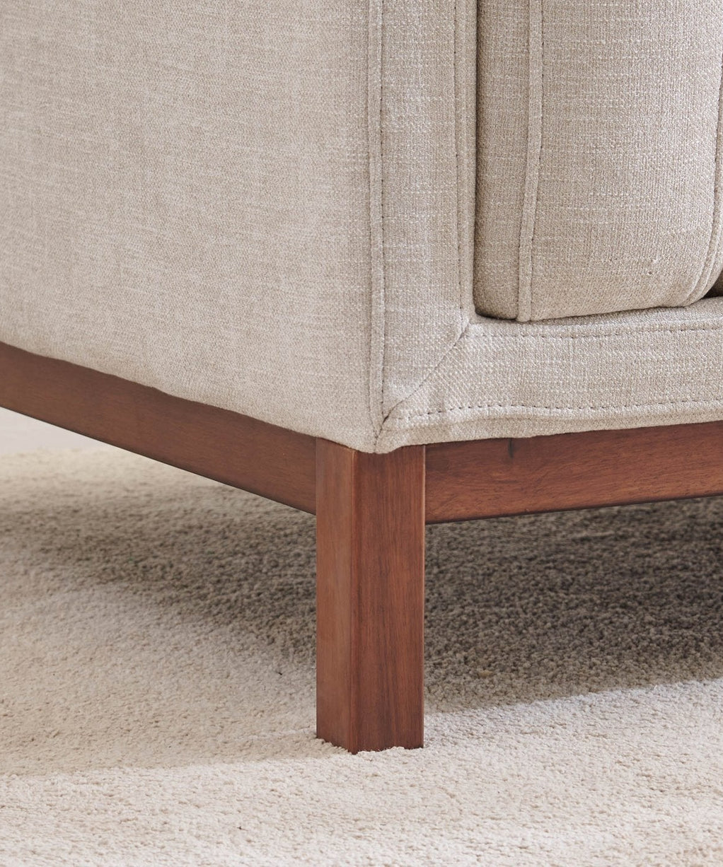 Dubai Pro Luxury Mid-Century Sofa In Cotton