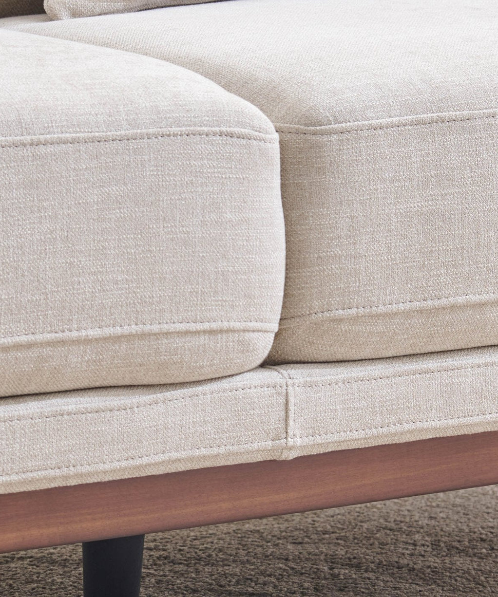 Dubai Pro Luxury Mid-Century Sofa In Cotton