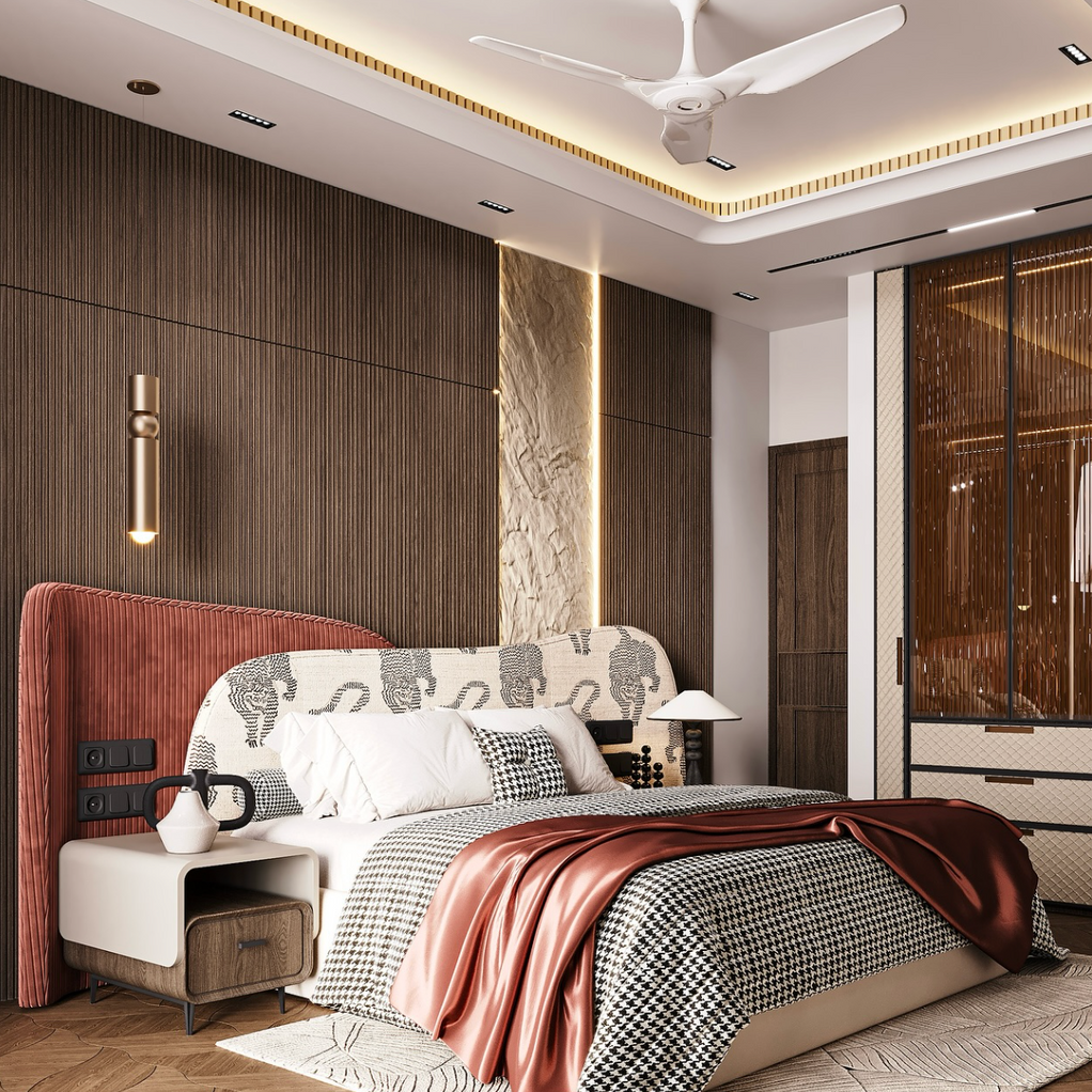 Aurora morden stylish upholstered bed Better Leaf