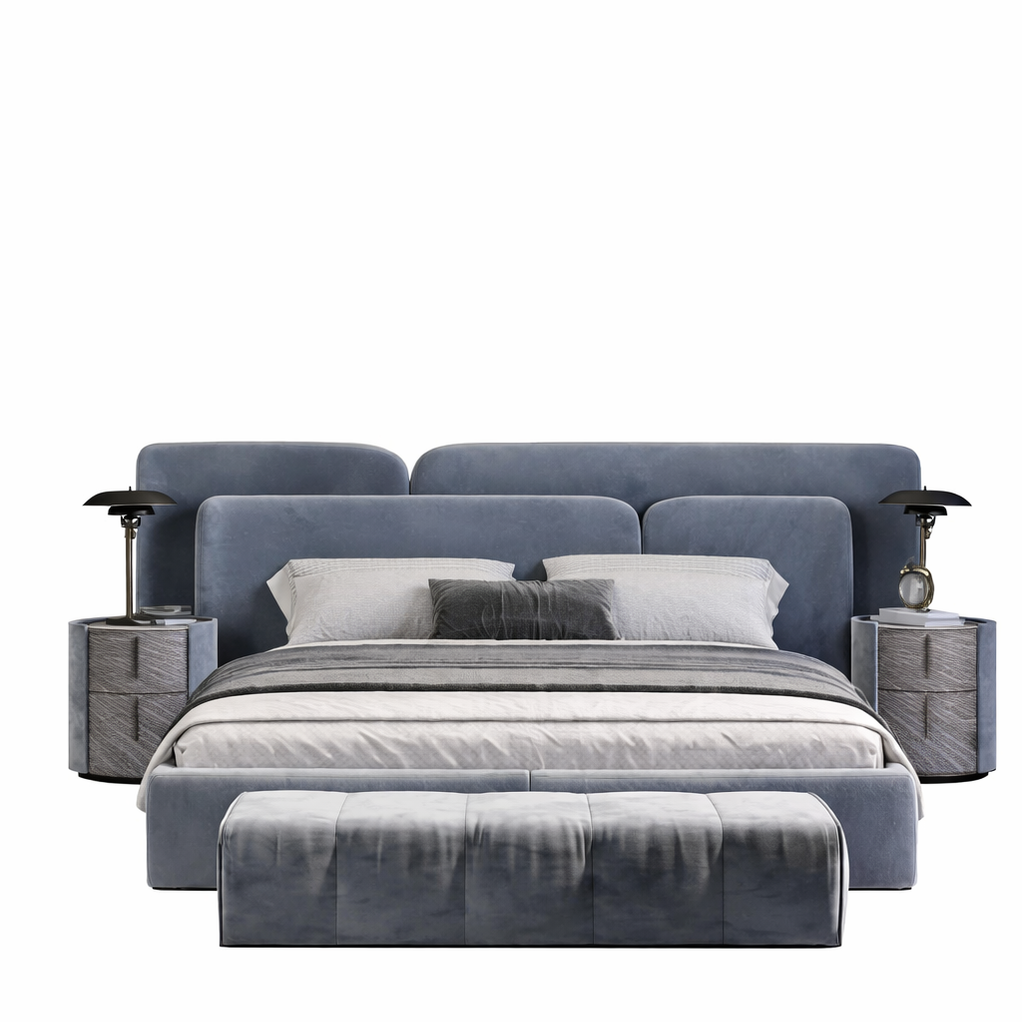Casalino premium upholstered bed Better Leaf
