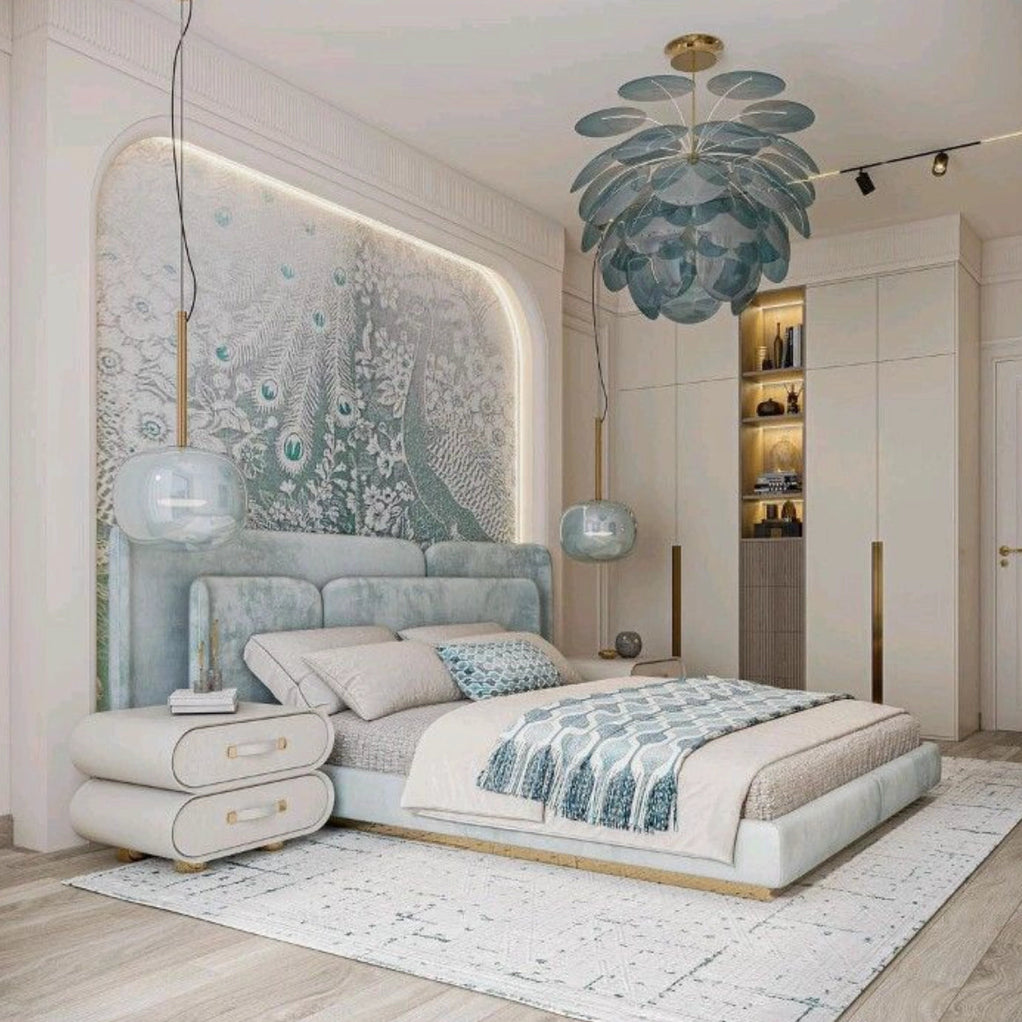 Casalino premium upholstered bed Better Leaf
