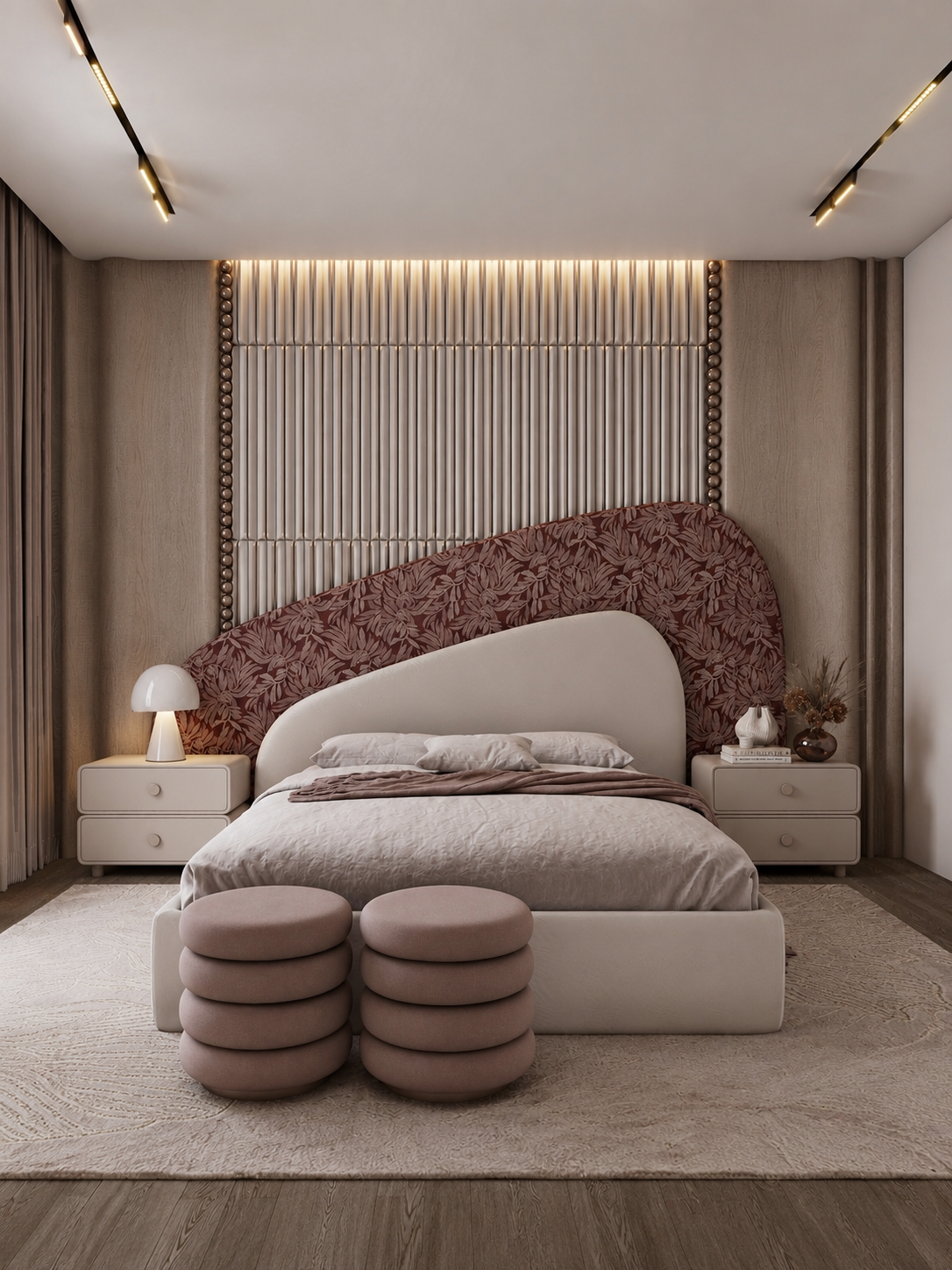 European premium luxury upholstered bed Better Leaf
