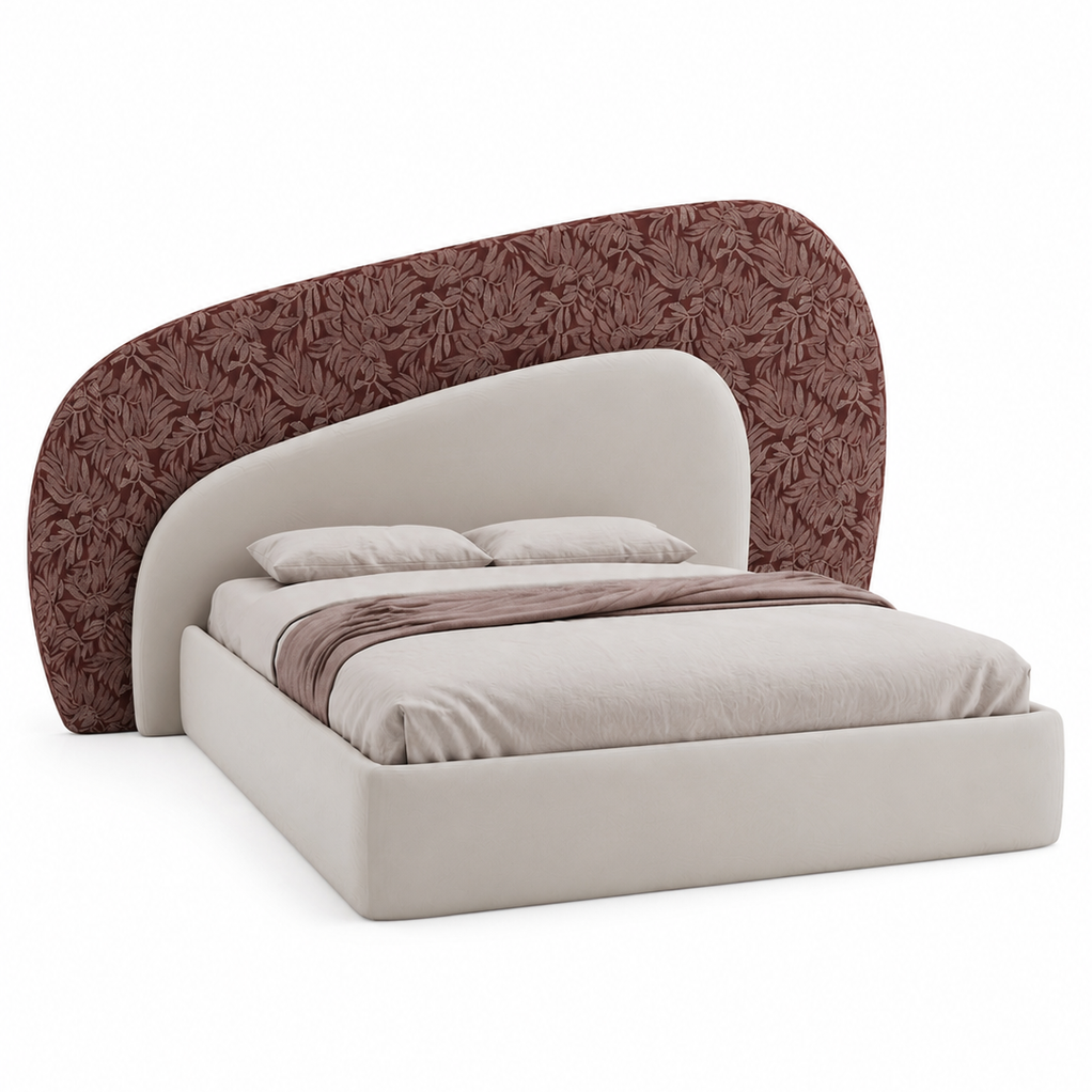 European premium luxury upholstered bed Better Leaf