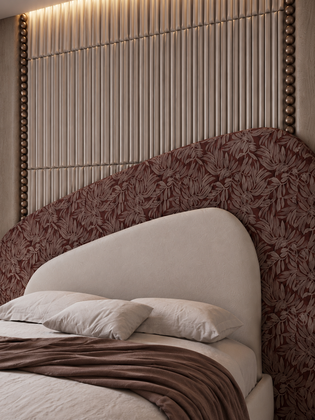 European premium luxury upholstered bed Better Leaf