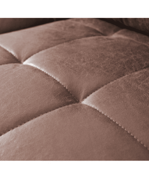 Camilla Sofa Set in Textured Style - Oak Inside