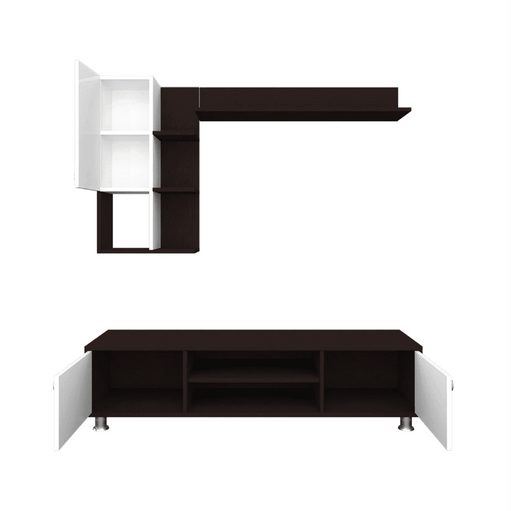 Roxy TV Panel- Upto 42 inches TV - Oak Inside