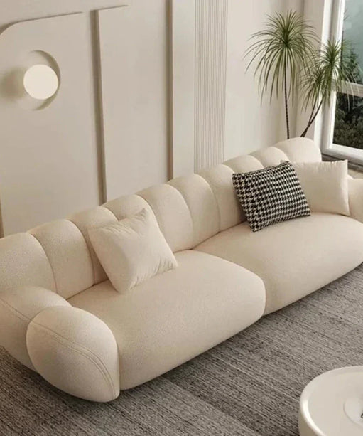 Yasmin Premium Sofa Set in Brooklyn Cloth