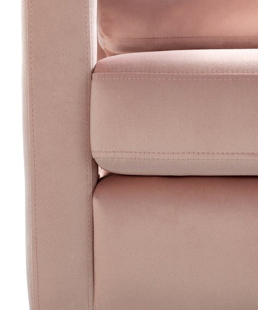 Jojo Upholstered Accent Chair in Suede