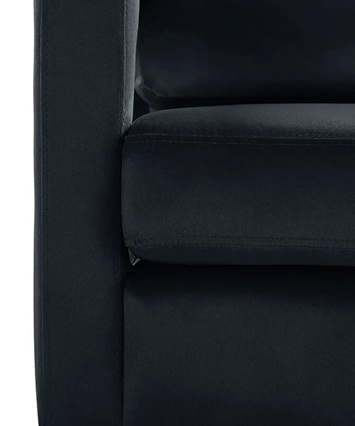 Jojo Upholstered Accent Chair in Suede