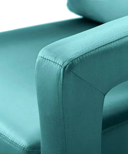 Jojo Upholstered Accent Chair in Suede