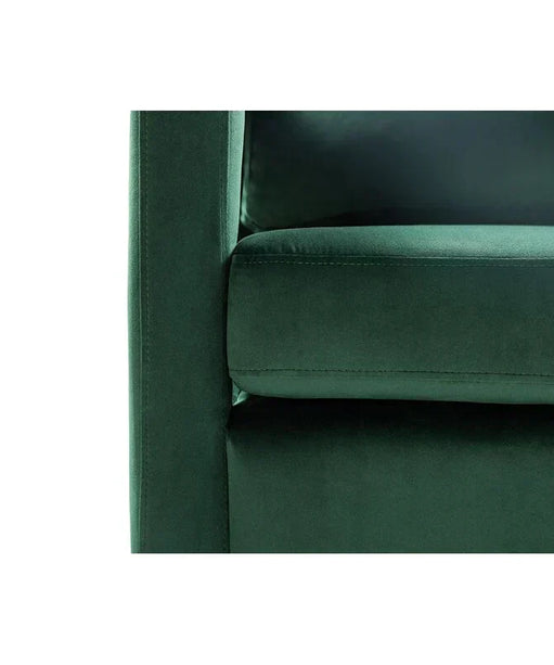 Jojo Upholstered Accent Chair in Suede