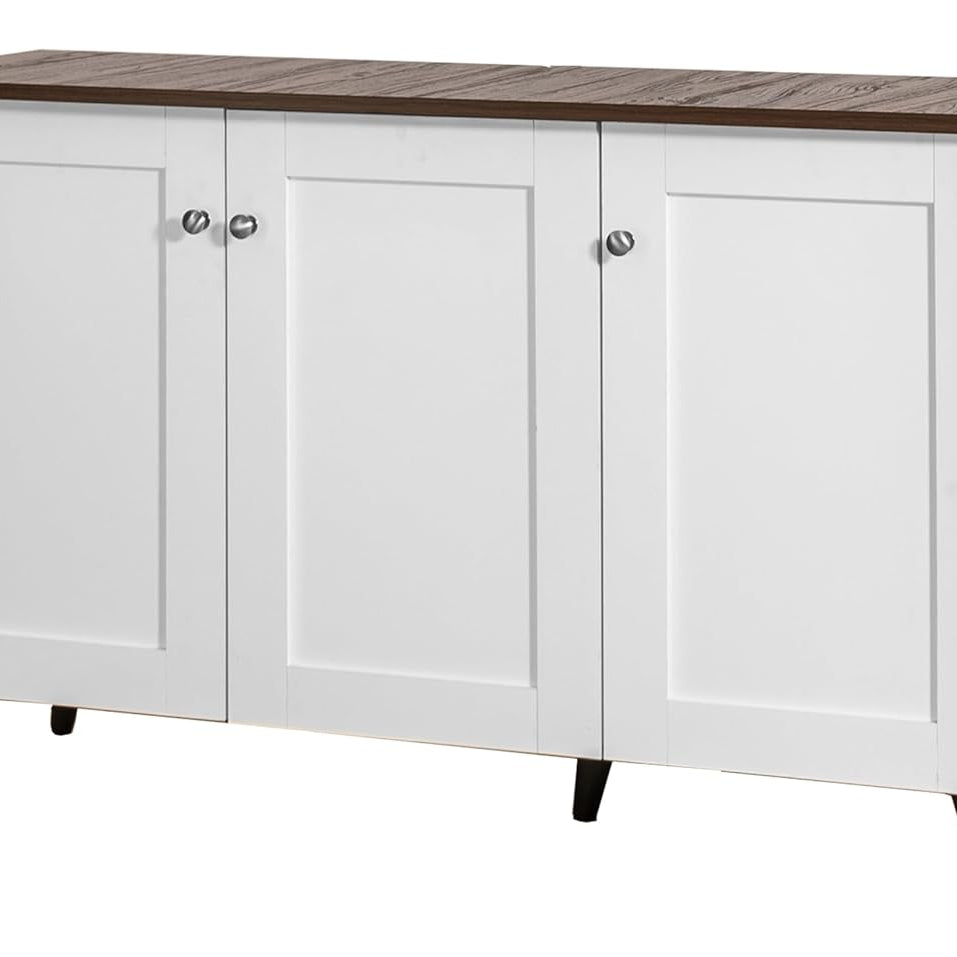 Deckup Plank Lexis 3-Door Engineered Wood Shoe Rack