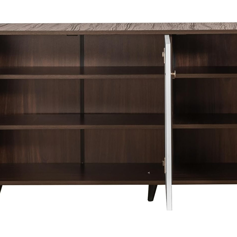 Deckup Plank Lexis 3-Door Engineered Wood Shoe Rack
