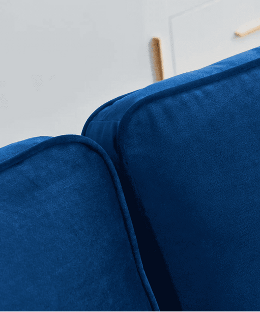 Block Down Straight Line Sofa Set - Oak Inside