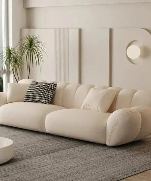 Yasmin Premium Sofa Set in Brooklyn Cloth