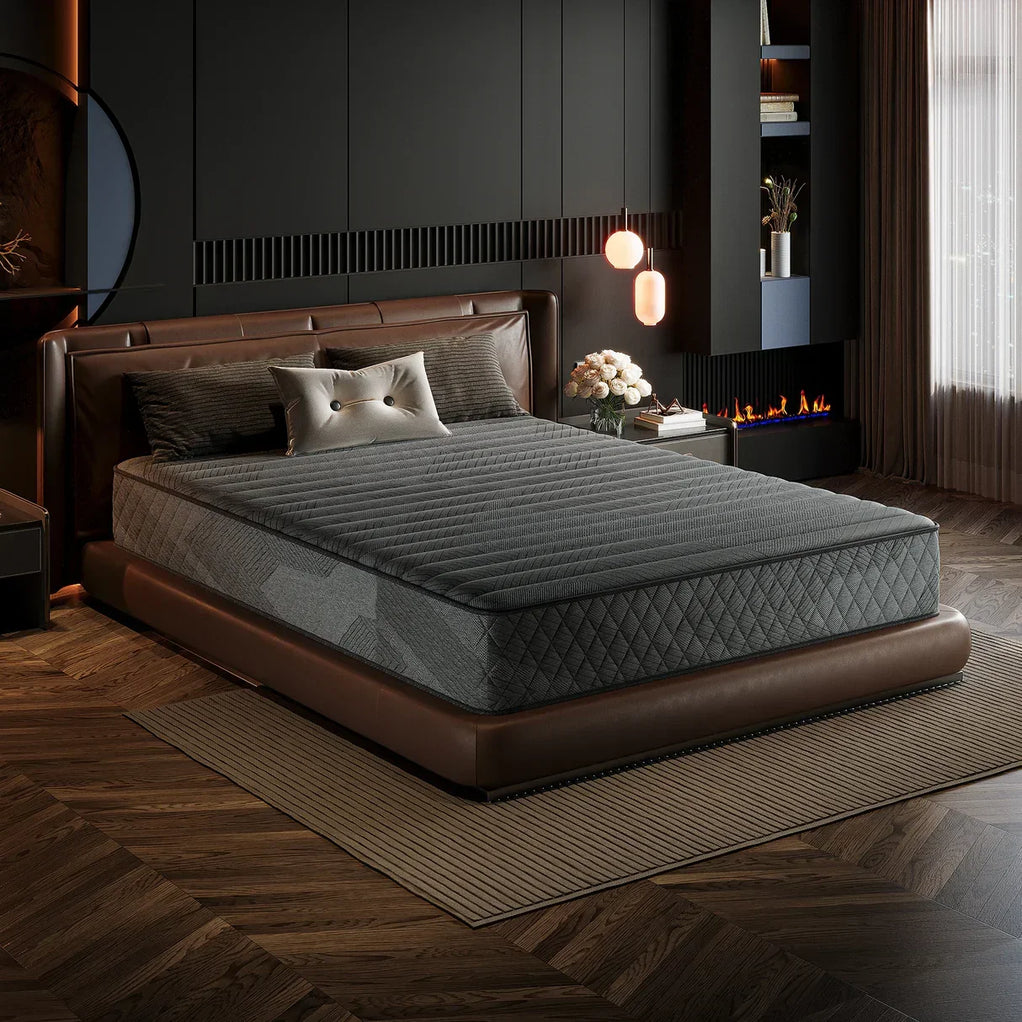 Premium Memory Foam Hybrid Mattress Cooling and Breathable - 10 Inches
