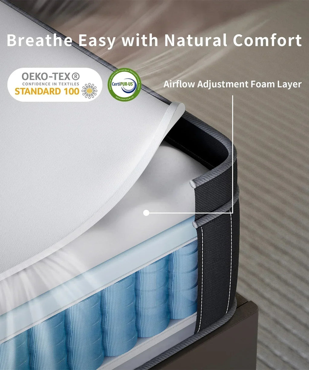 Coil Spring Mattress  - 8 Inches
