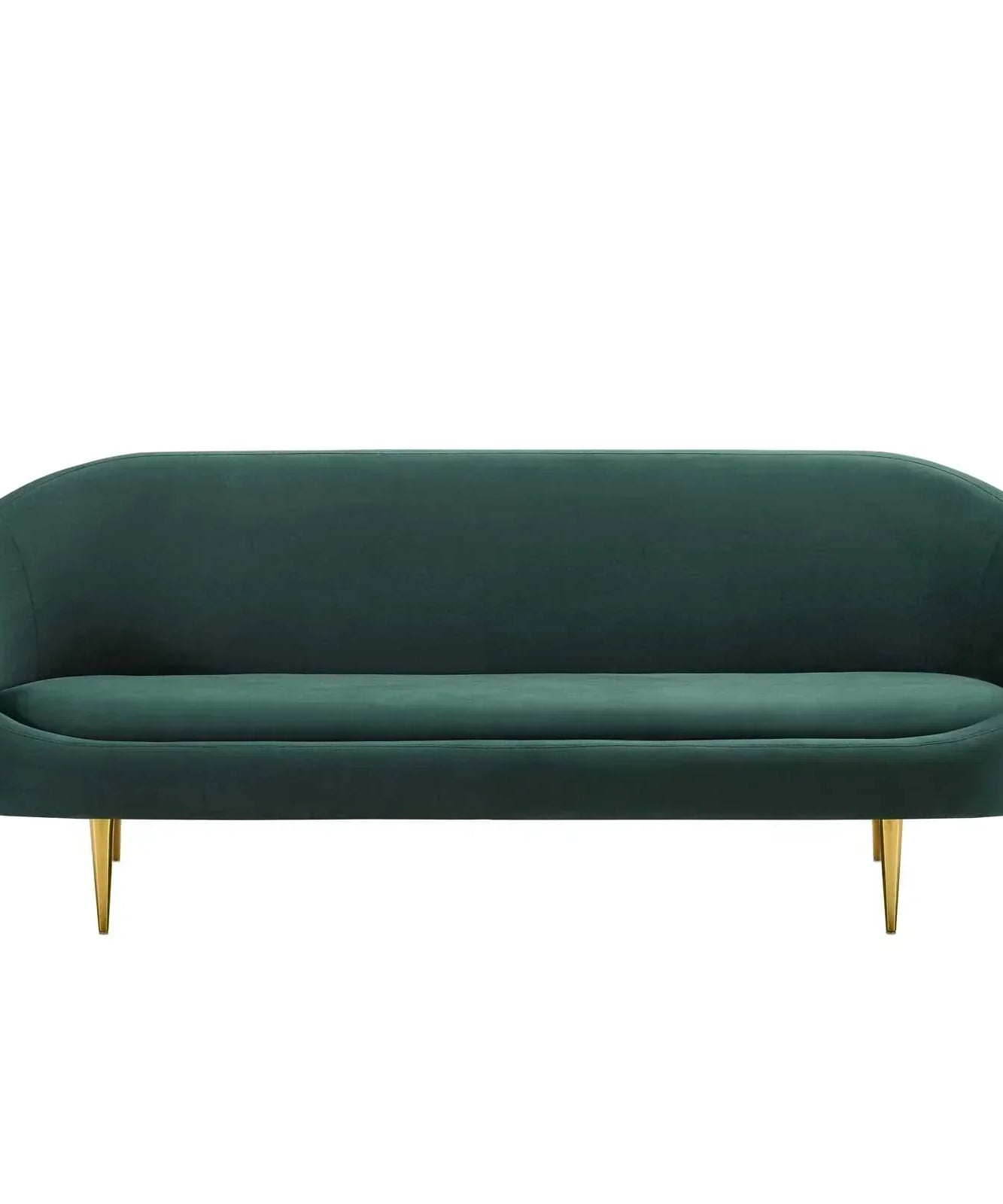 Subline Luxury Mid-Century Sofa In Suede