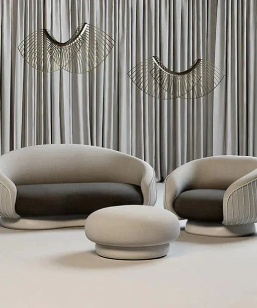 Mastro Premium Sofa Set in Suede