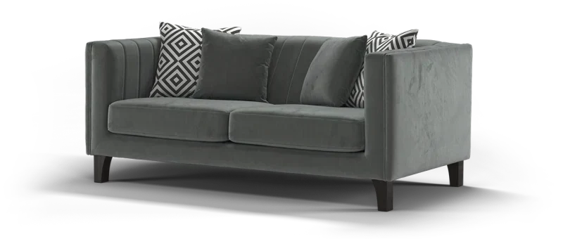 Wildo Luxury Sofa Set in Suede