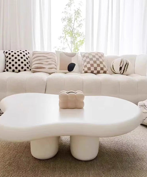 Cloud Luxury Center Table In PU Polish