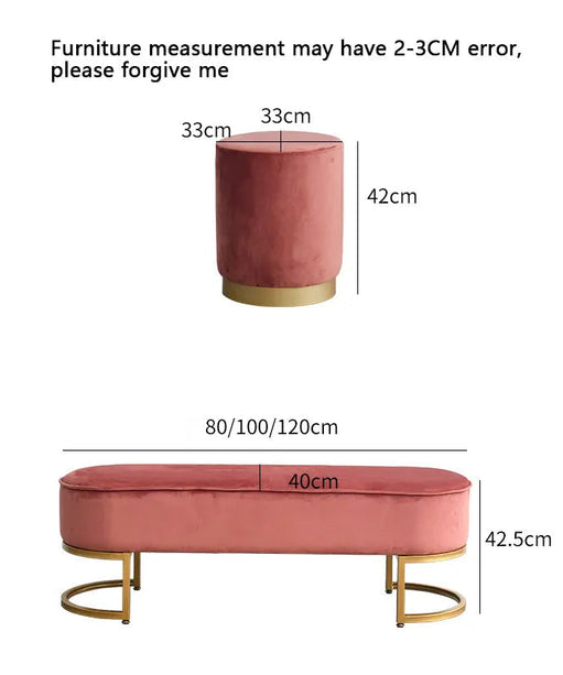 Blush Luxury Lounger in Suede