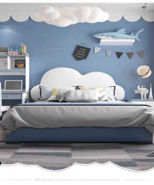 Sweet Cloud Upholstered Luxury Bed In Leatherette