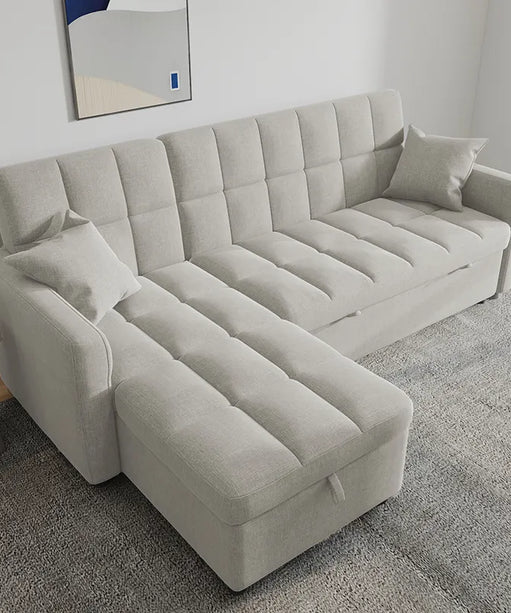 Confy Sofa Cum Bed In Suede
