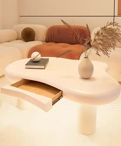 Cloud Luxury Center Table In PU Polish