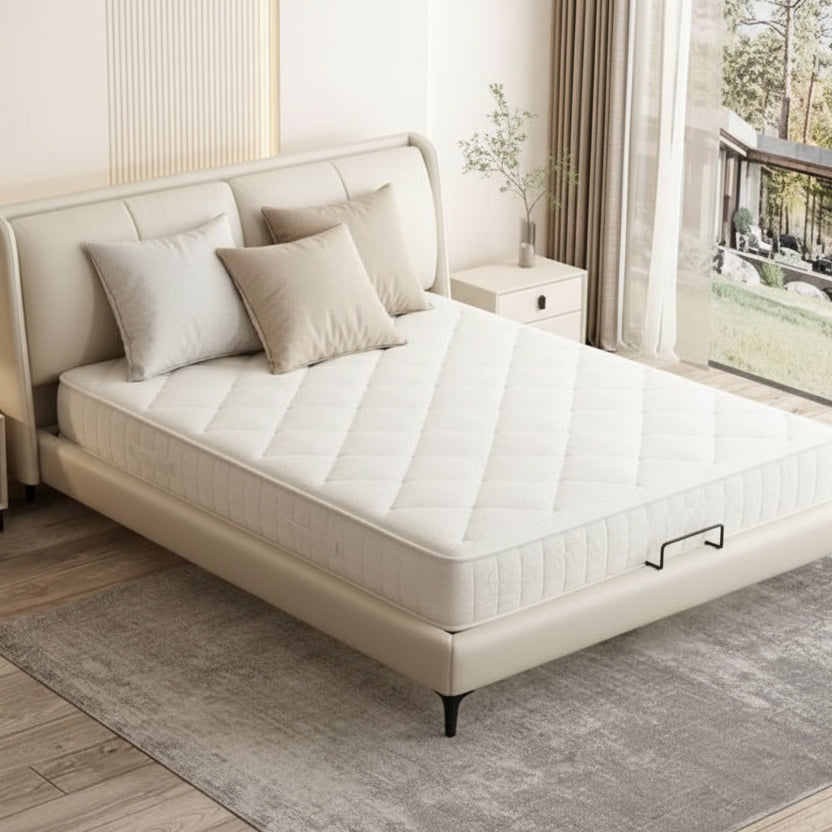 Korean Leather Upholshed Bed