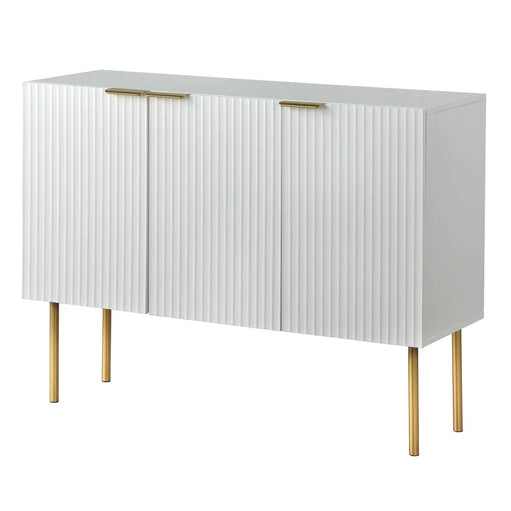 Strips Luxury Console Table in PU Polish