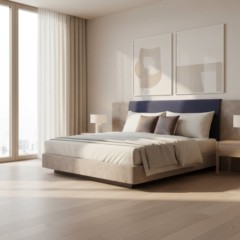 Luxury Mugsy Upholshterd Bed