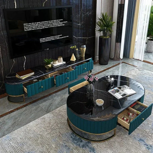 Urban Luxury Tv Unit & Center Table Combo
