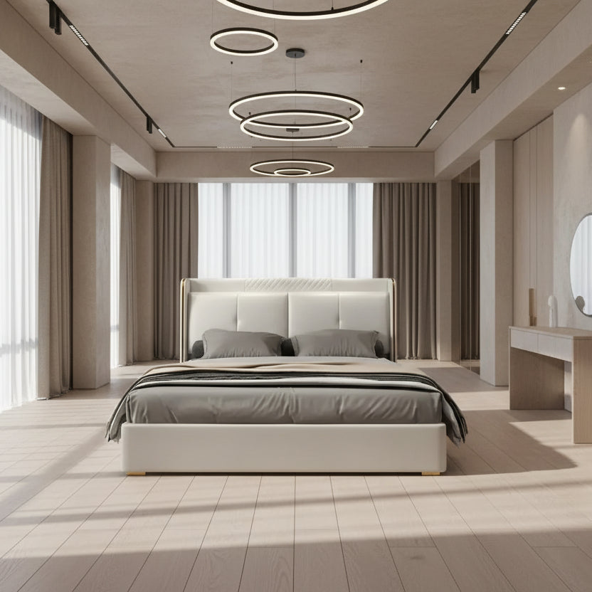 Tonny Upholshaterd Bed