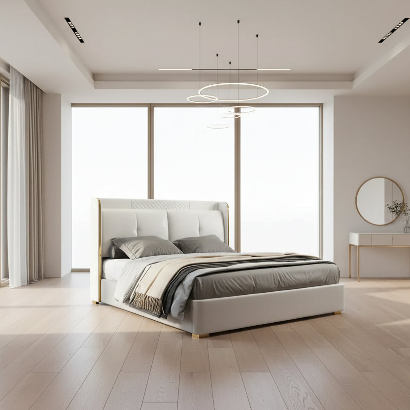 Tonny Upholshaterd Bed