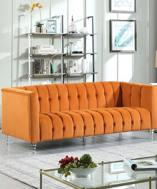 Macro Unline Sofa Set in Suede