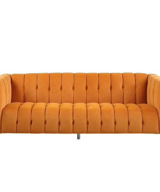 Macro Unline Sofa Set in Suede