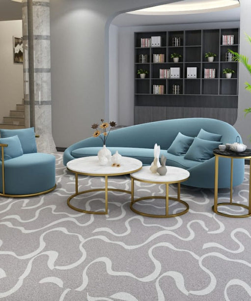 Grande Premium Upholstered Curved Sofa