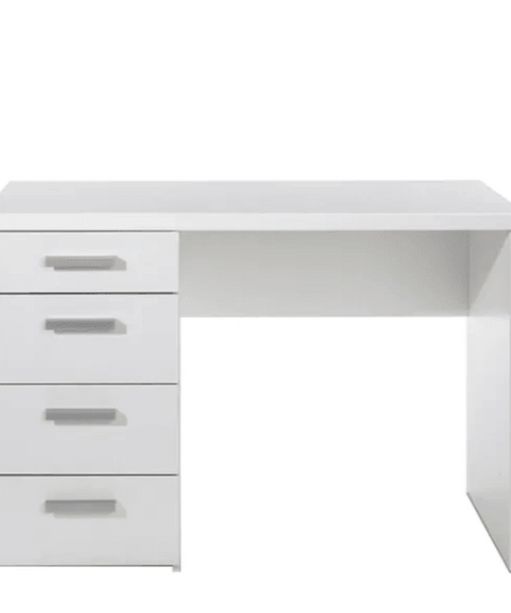 Class Apart Study Table in White Colour - Oak Inside