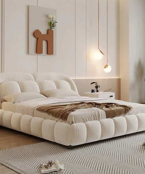 Fusion Premium Upholstered Bed in Brooklyn Fabric