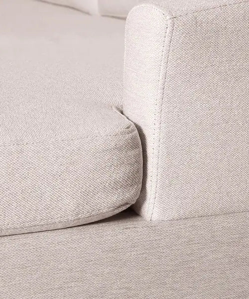 Jeffo Modern Suede Sectional U Shape Sofa