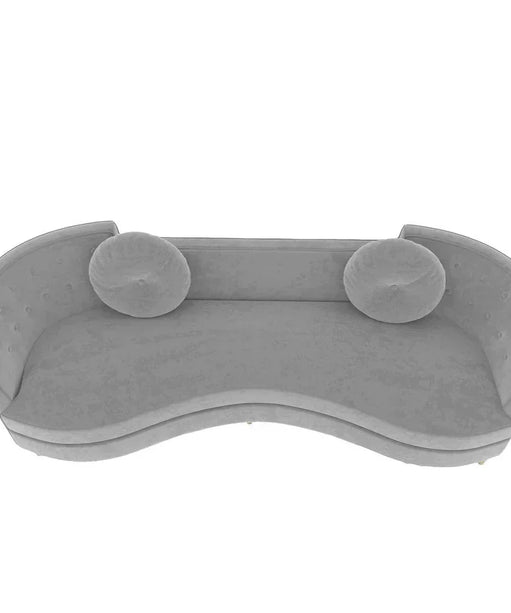 Perfecto Luxury Modern Suede Sofa Set