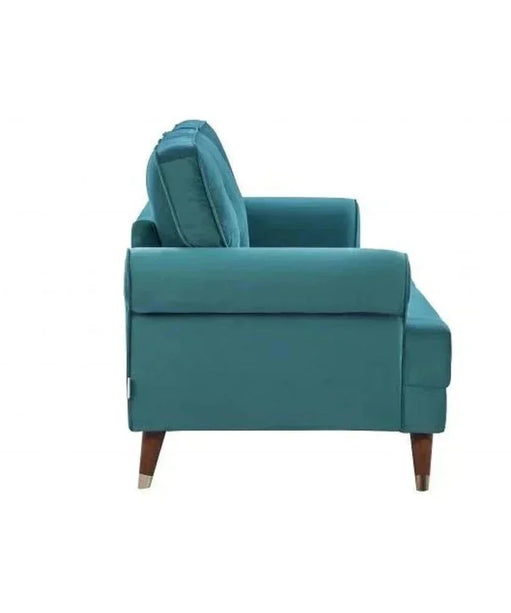 Mosco Straight Line Sofa Set - Oak Inside