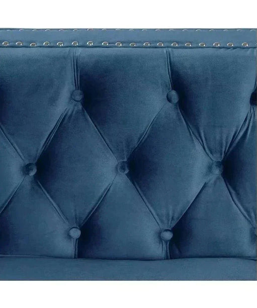 Livup Chesterfield Sofa Set - Oak Inside
