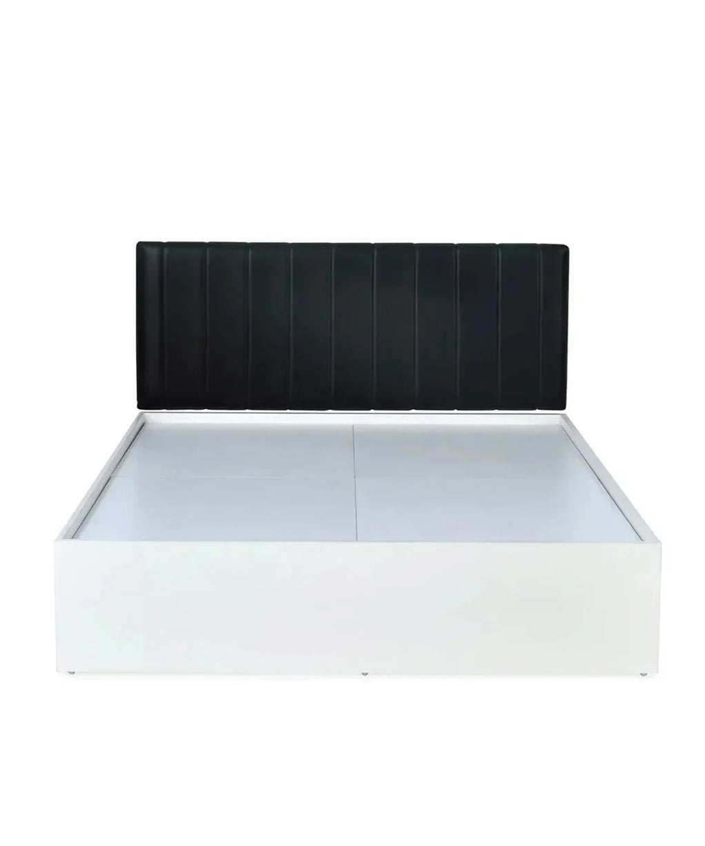 Unline Wood Luxury Upholstered Bed in Leatherette