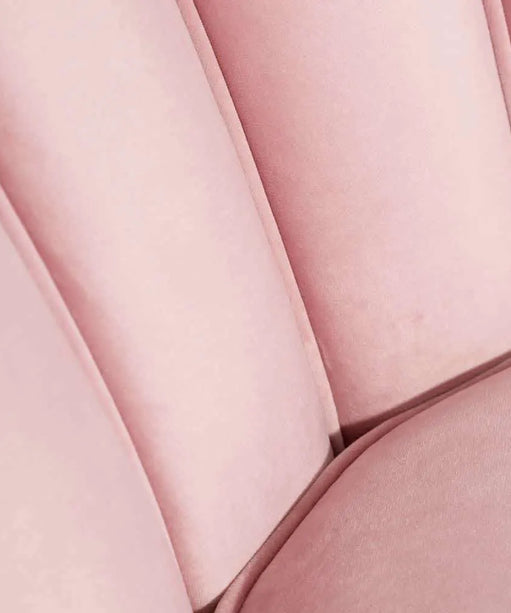 Butterfly Accent Chair in Pink Color - Oak Inside