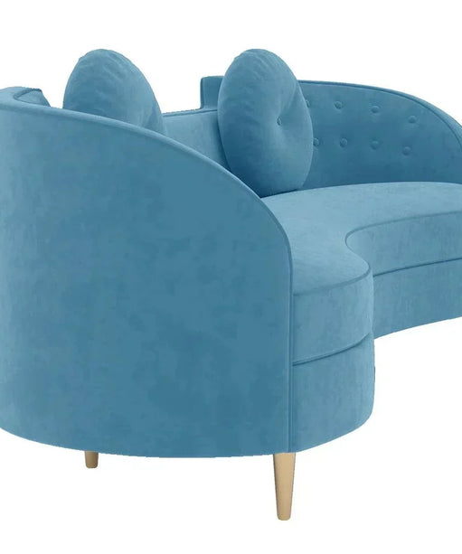 Perfecto Luxury Modern Suede Sofa Set